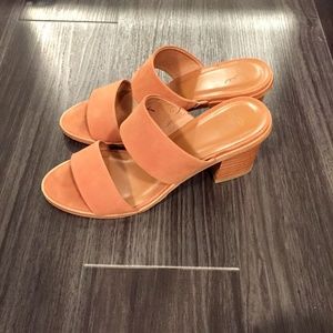 Joie Camel suede sandals